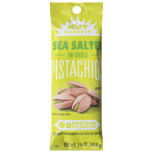 Nut Harvest In-Shell Sea Salted Pistachios 1.75 oz