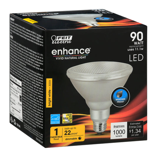 Feit Electric Light Bulb 1 ea - 90 watt