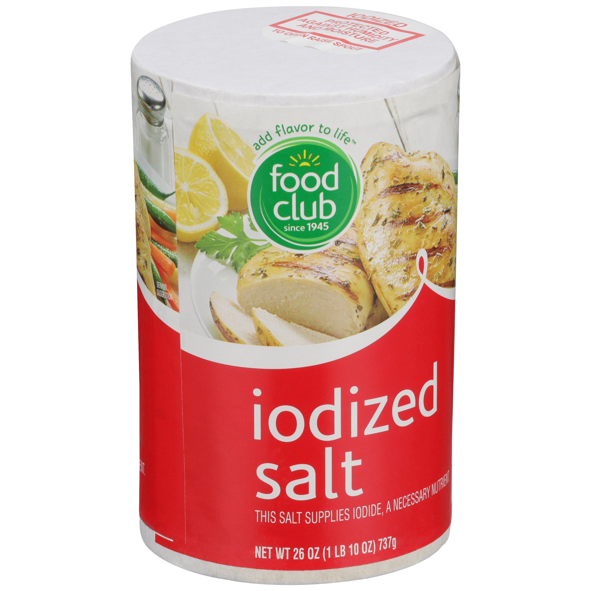Food Club Iodized Salt – Champagne's Marche
