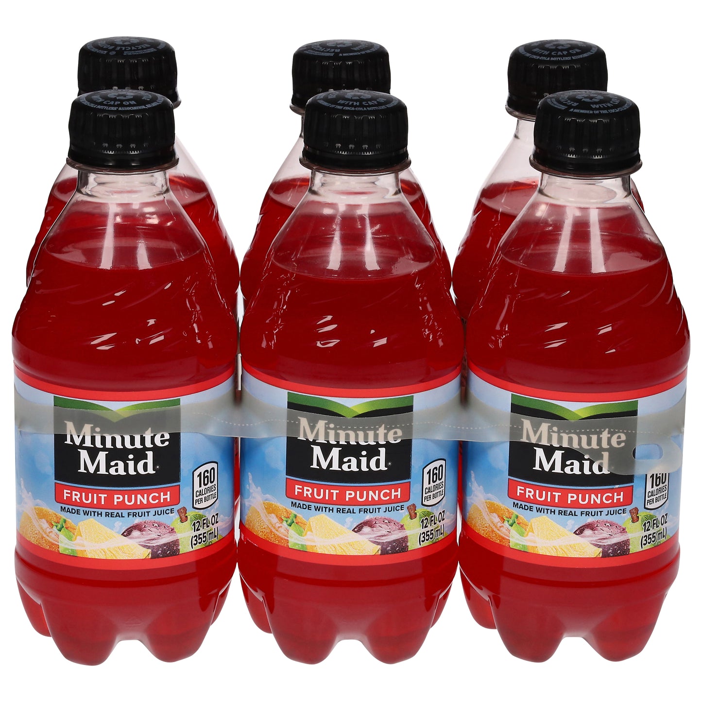 Minute Maid Fruit Punch 6 - 12 fl oz Bottles