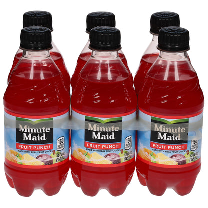 Minute Maid Fruit Punch 6 - 12 fl oz Bottles