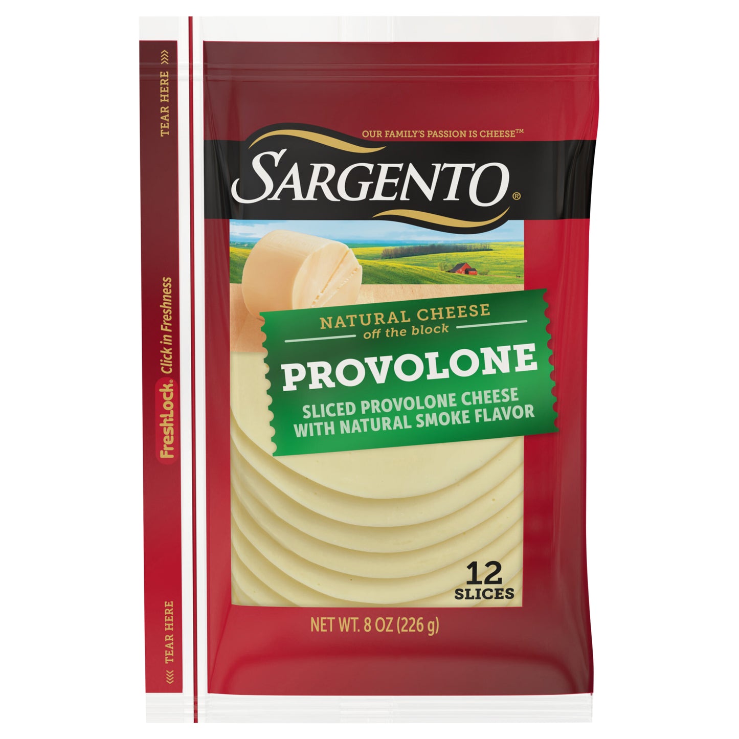 Sargento Natural Provolone Cheese Slices 12 ea