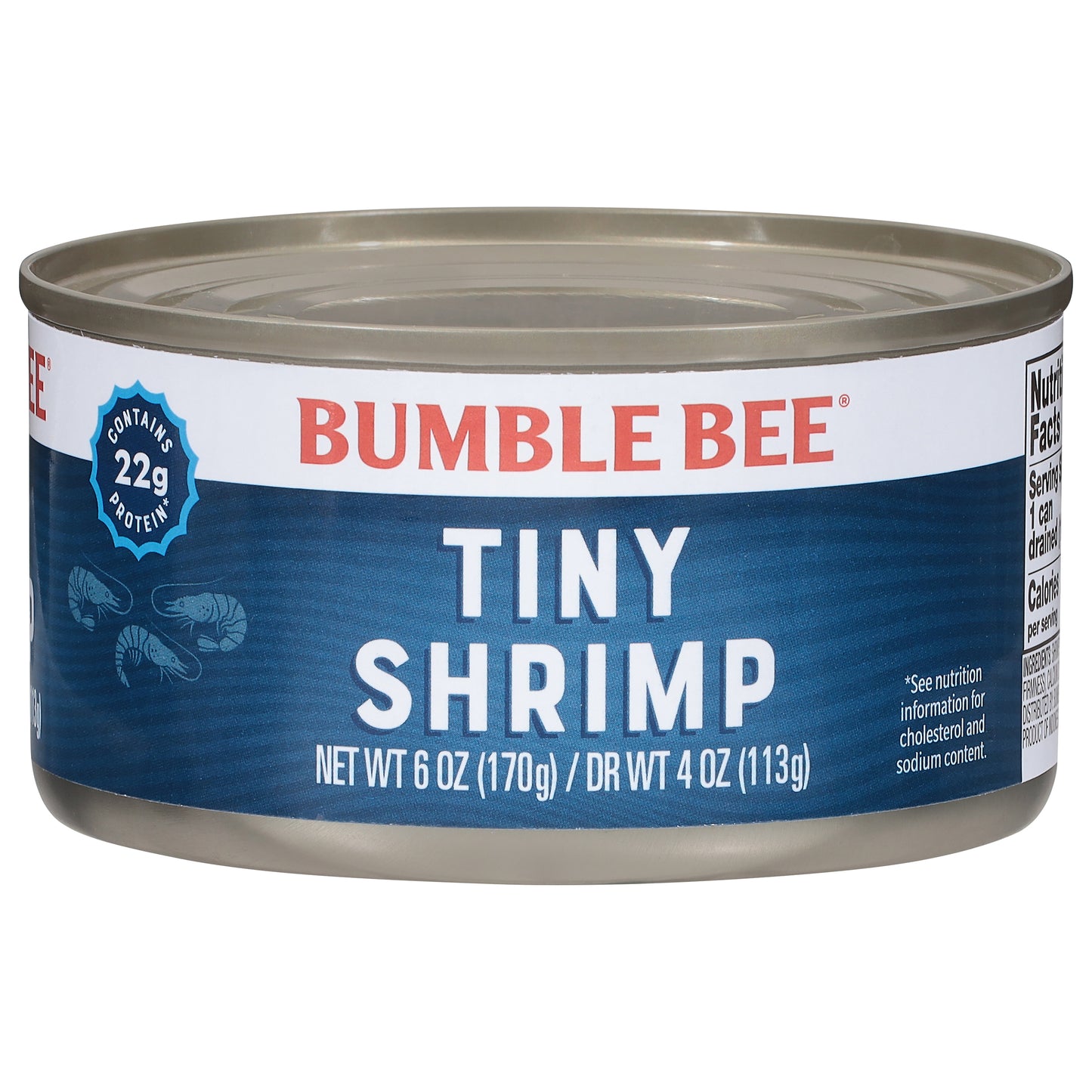 Bumble Bee Shrimp Tiny 6 oz