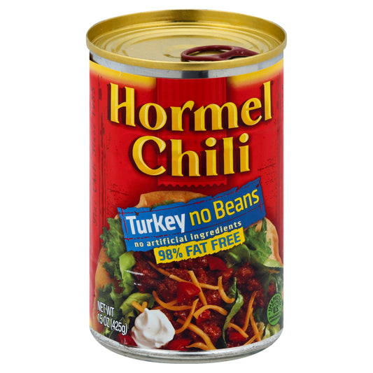 Hormel Chili 15 oz - Turkey no Beans
