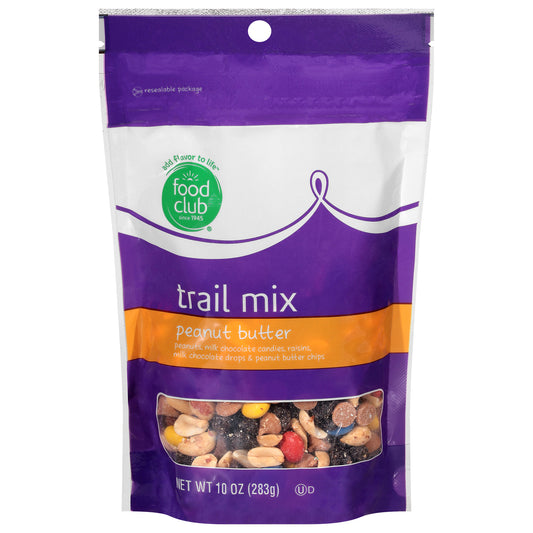 Food Club Peanut Butter Trail Mix 10 oz
