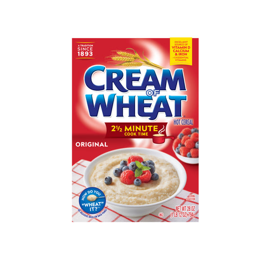 Cream of Wheat Original Hot Cereal, Kosher, 28 OZ Box, 2.5 Min