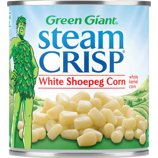 Green Giant Steam Crisp Whole Kernel White Shoepeg Corn 11 oz