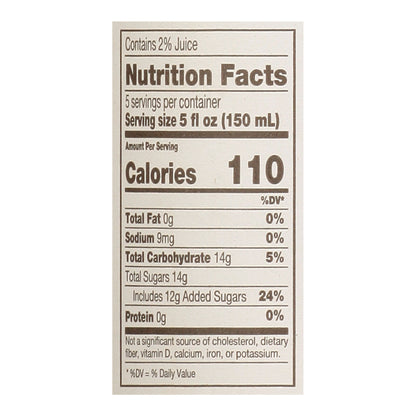 San Antonio Fruit Farm Peach Passion Fruit Semi-Sweet White Wine 750mL