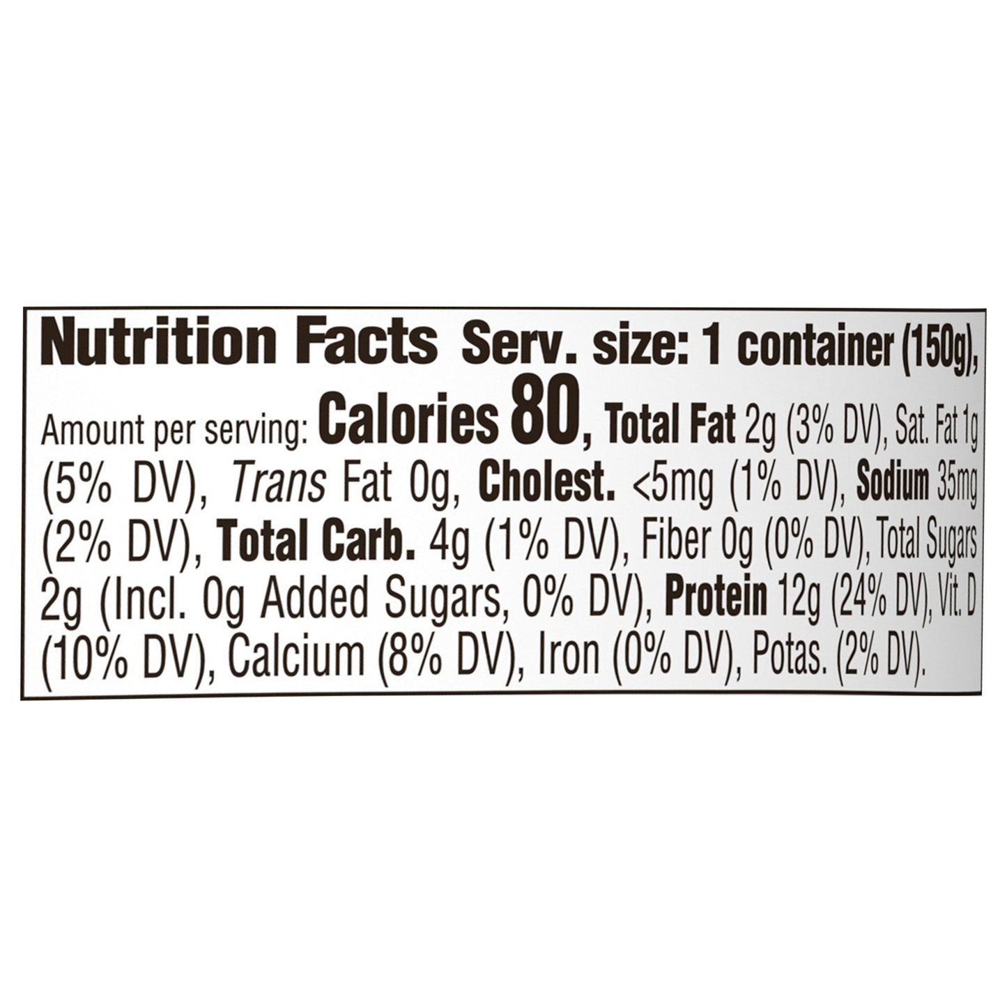 Too Good & Co. Strawberry Yogurt-Cultured Ultra-Filtered Low Fat Milk Product, 5.3 OZ Cup