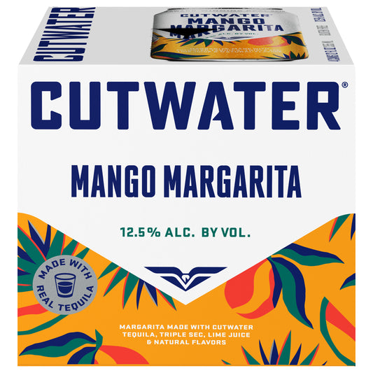 Cutwater Mango Margarita 4 -12 fl oz Cans