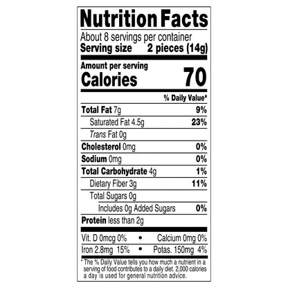 Baker's Unsweetened Chocolate Premium Baking Bar with 100 % Cacao, 4 oz Box