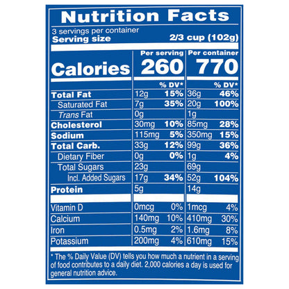 Blue Bell Cookie Two Step Ice Cream 1 pt