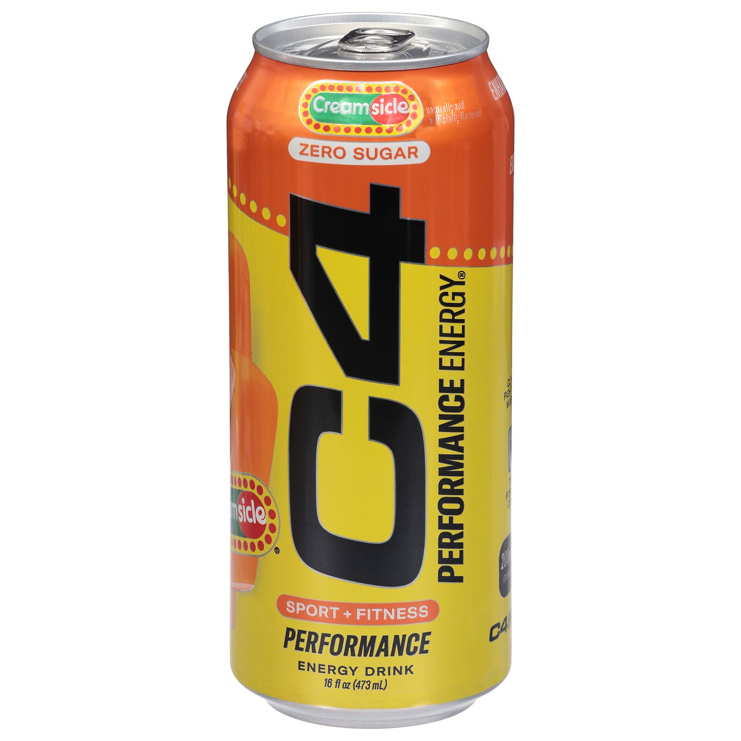 C4 Zero Sugar Creamsicle Energy Drink 16 fl oz