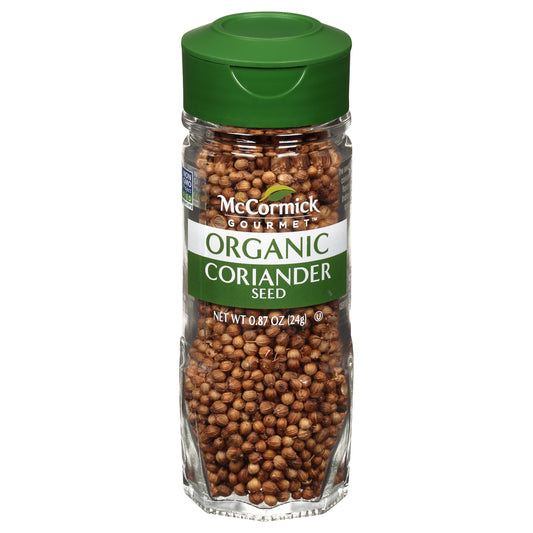 McCormick Gourmet Organic Coriander Seed, 0.87 oz