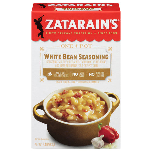 Zatarain's White Bean Seasoning, 2.4 oz