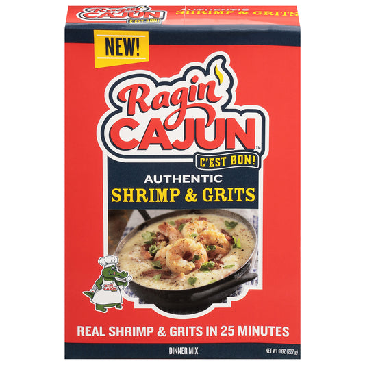 Ragin' Cajun Authentic Shrimp & Grits Dinner Mix 8 oz