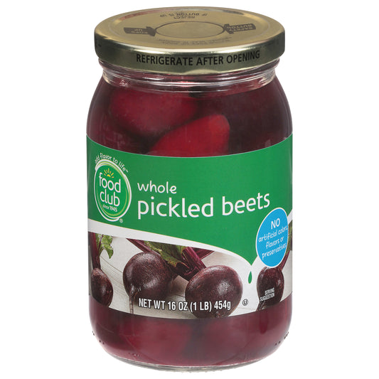 Food Club Whole Pickled Beets 16 oz
