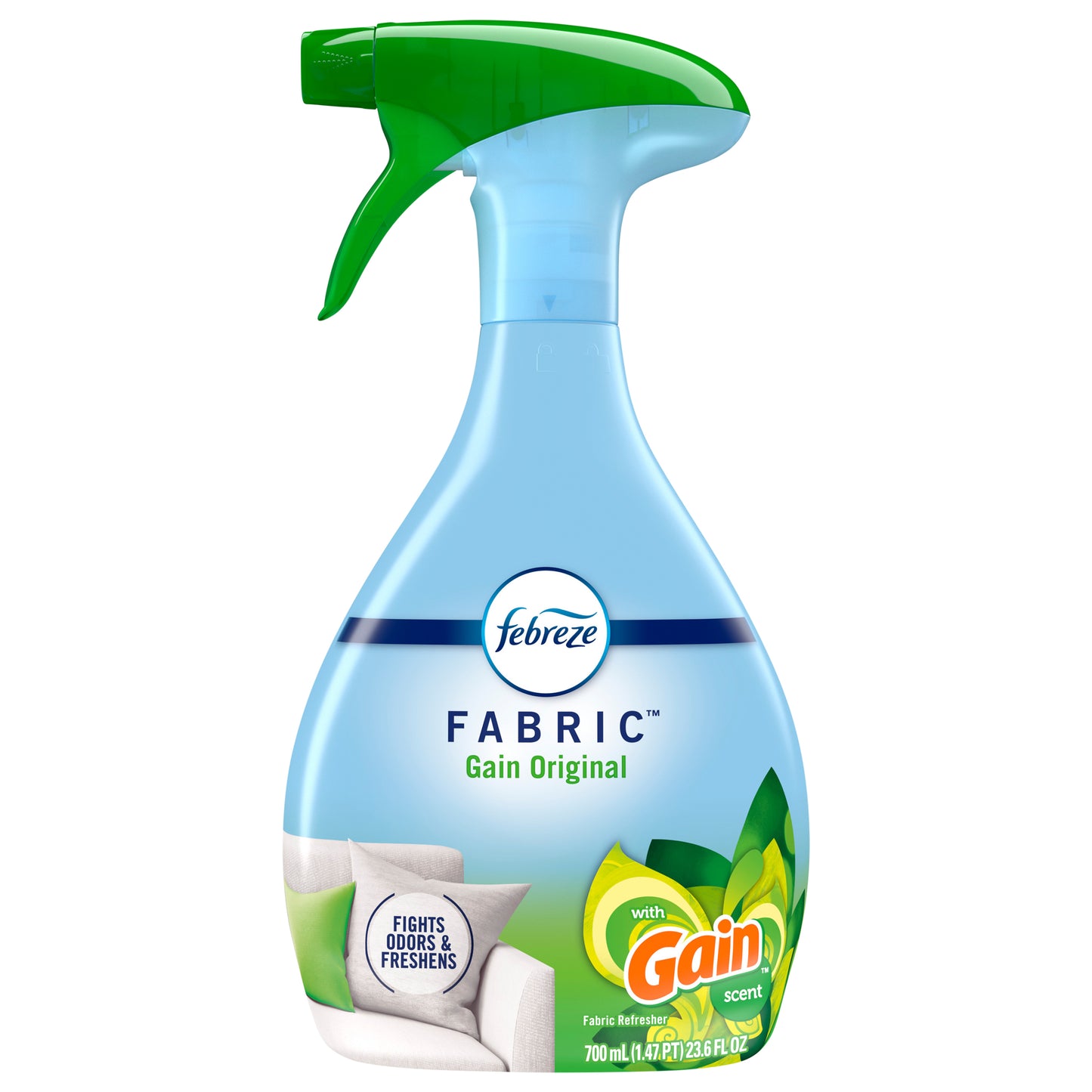 Febreze Odor-Fighting Fabric Refresher with Gain,Original, 23.6 fl oz