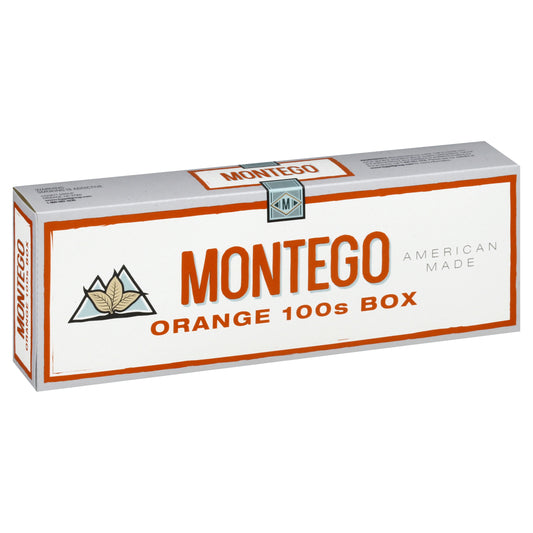 Montego Class A 100s Orange Cigarettes 200 ea