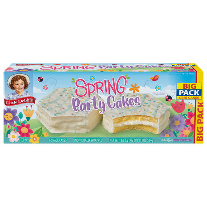 Snack Cakes, Little Debbie Big Pack Spring Party Cakes