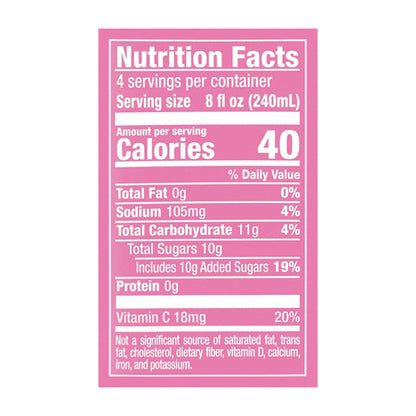 Hawaiian Punch Lemon Berry Squeeze, 32 fl oz bottle