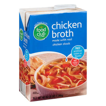 Food Club Chicken Broth 48 oz