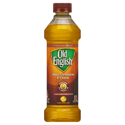 Old English Fresh Lemon Scent Wood Conditioner & Cleaner 16 oz