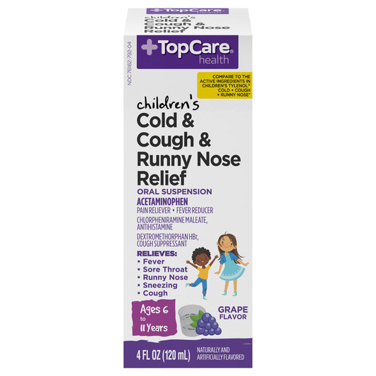 TopCare Health Children's Grape Flavor Cold & Cough & Runny Nose Relief 4 fl oz