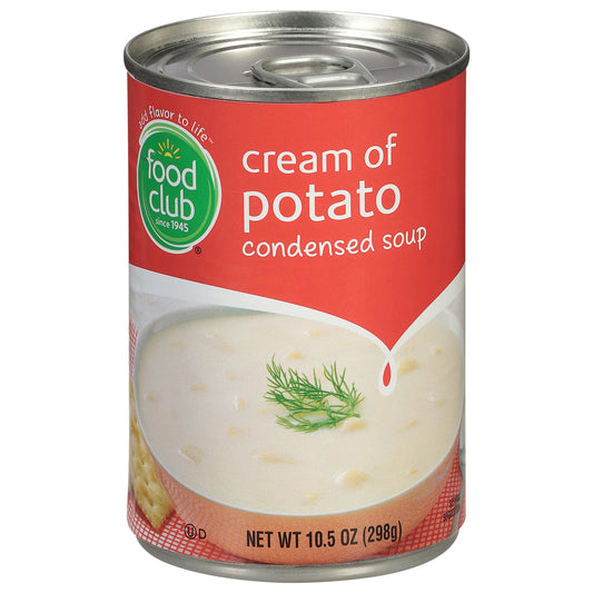 Food Club Cream Of Potato Condensed Soup 10.5 oz