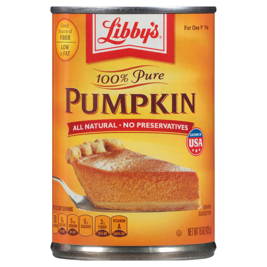 Libby's Pumpkin Pie 15 oz