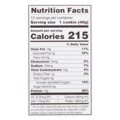 Power Crunch Peanut Butter Fudge Flavored Protein Energy Bar 12 - 1.4 oz Bars