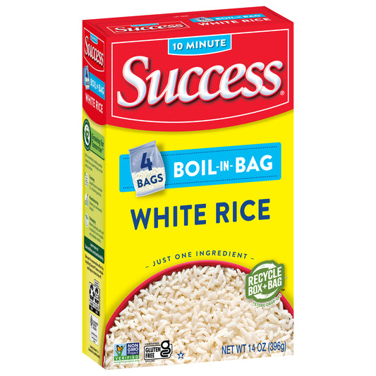 Success Boil-in-Bag White Rice 4 ea