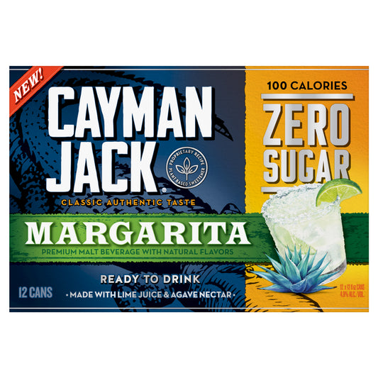 Cayman Jack Margarita Zero Sugar 12pk