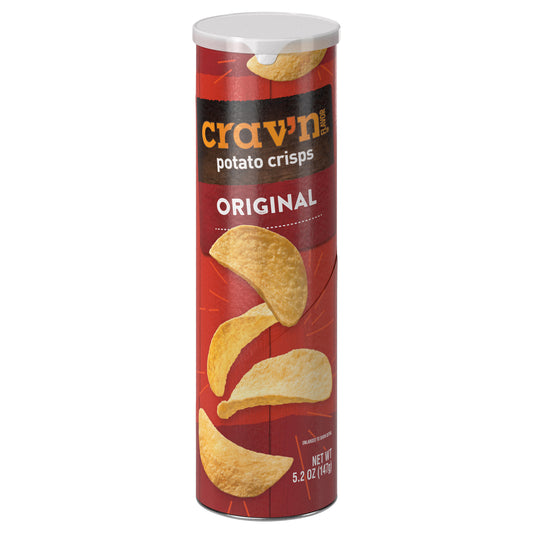 Crav'n Flavor Original Potato Crisps 5.2 oz