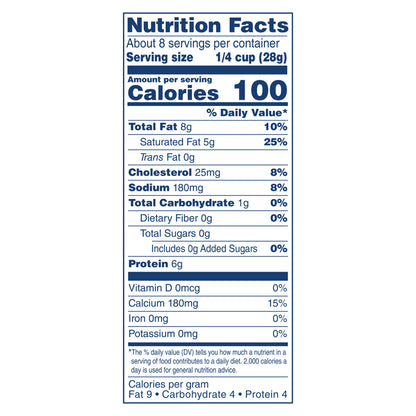 Kraft Mexican Style Four Cheese Blend Shredded Cheese, 8 oz Bag