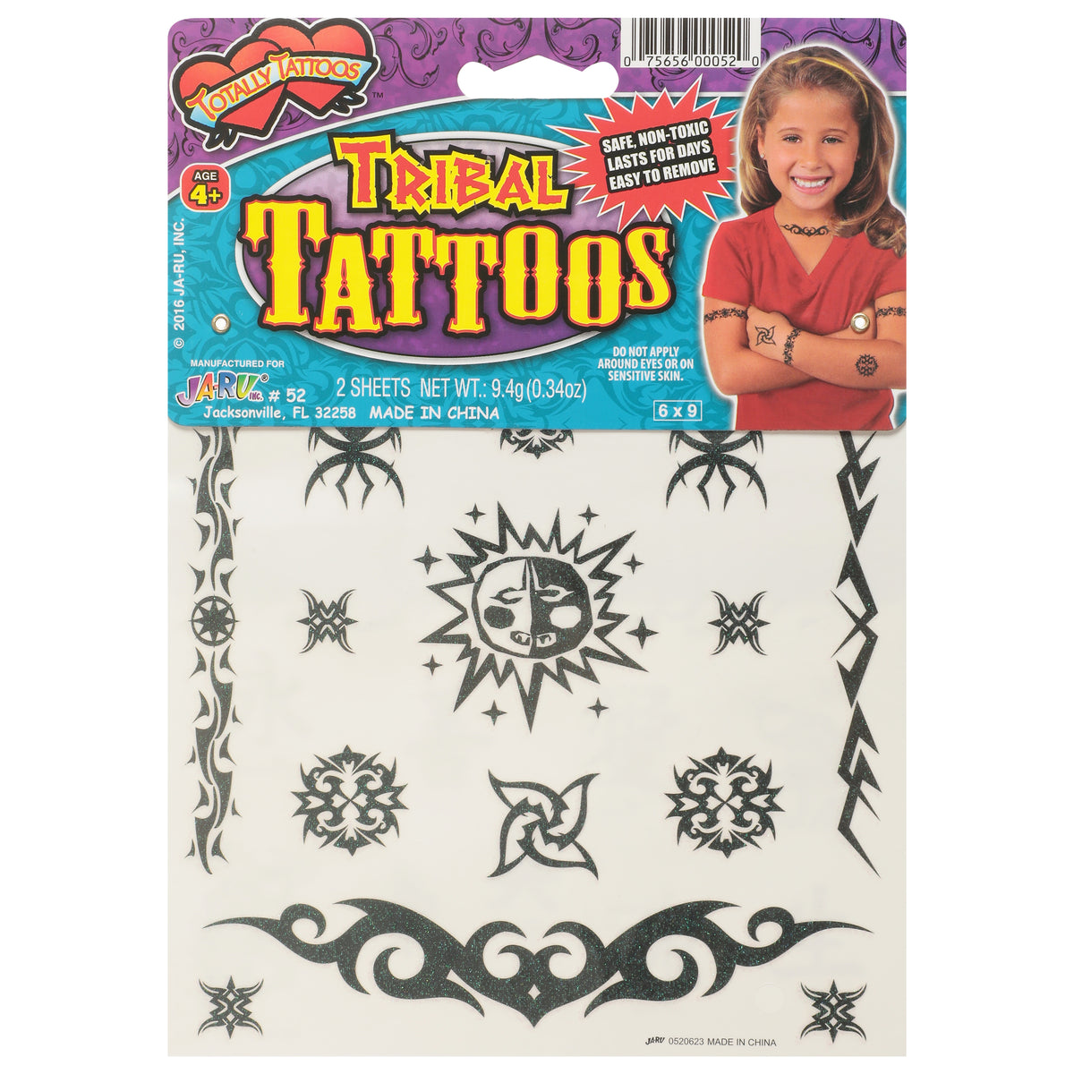 Totally Tattoos Tribal Tattoos 2 Each