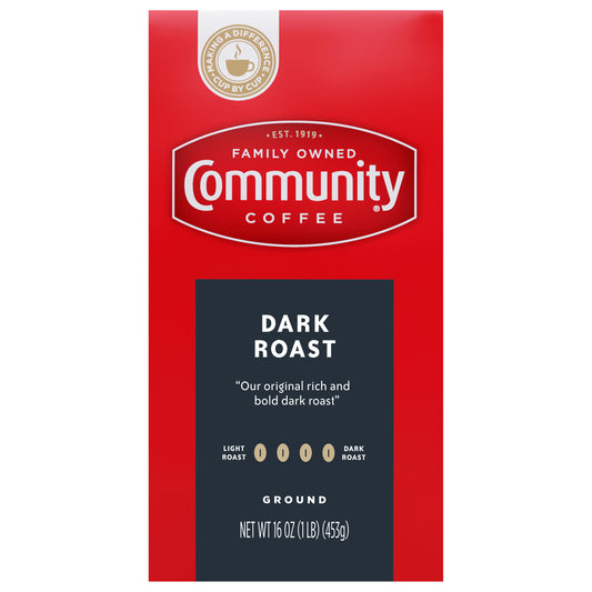 Community Dark Roast Ground Coffee 16 oz