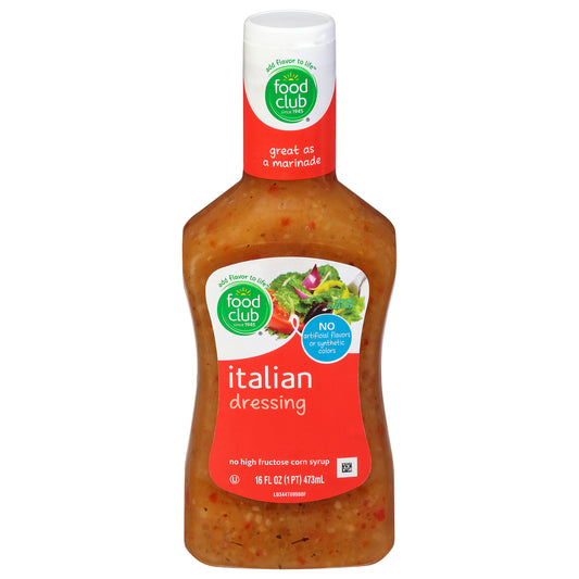 Food Club Italian Dressing 16 fl oz