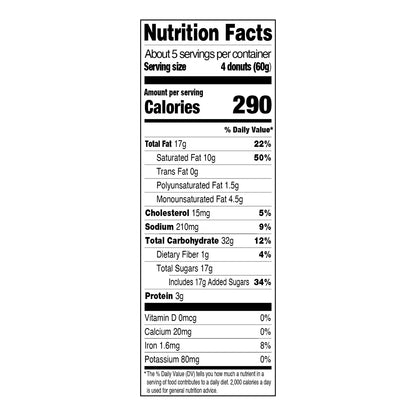 Snack Cakes, Little Debbie Family Pack Frosted Mini Donuts (bagged)