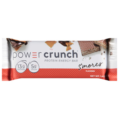 Power Crunch S'mores Flavored Protein Energy Bar 1.4 oz