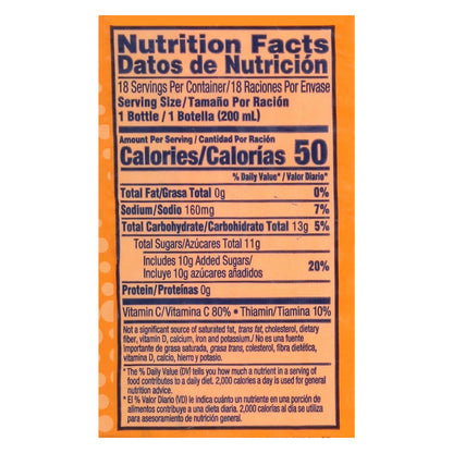 Sunny D Tangy Original Citrus Punch 18 - 6.75 fl oz Bottles