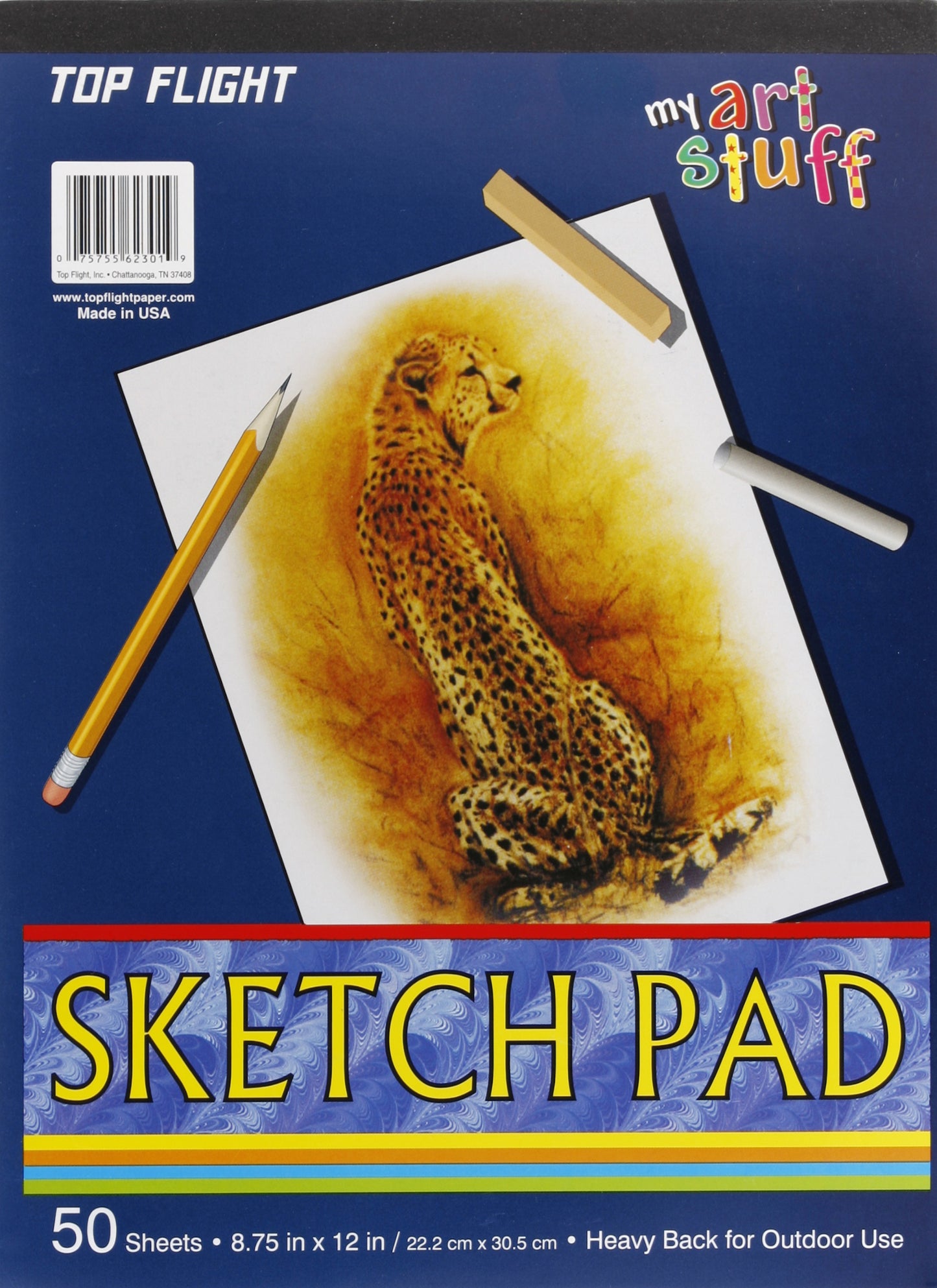 Top Flight TOP FLIGHT SKETCH PAD 8.75X12 50 CT