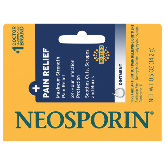 Neosporin + Pain Relief Ointment, .5 Oz