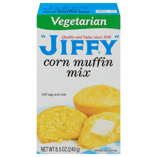 Jiffy Vegetarian Corn Muffin Mix 8.5 oz
