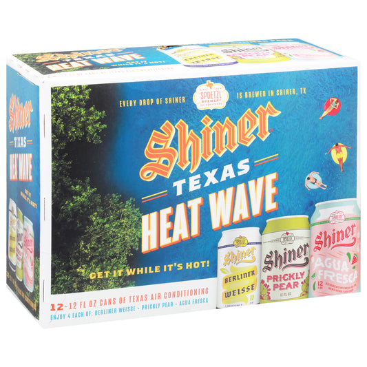 Shiner Texas Heat Wave Beer 12-12 fl oz Cans