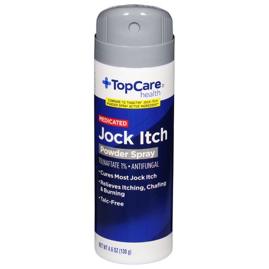 TopCare Health Jock Itch Medicated Powder Spray 4.6 oz