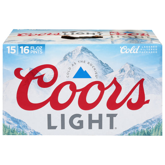 Coors Light 15 Pack Beer Can 15 ea