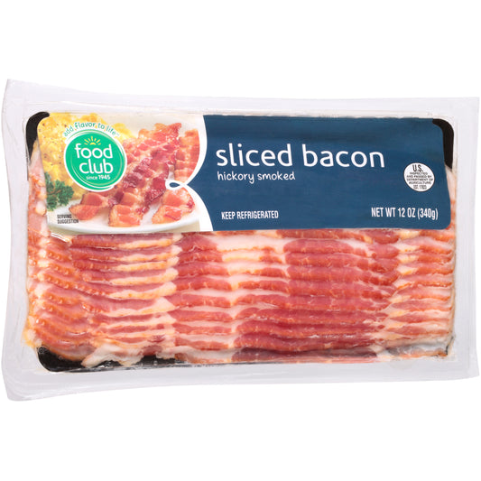 Hickory Smoked Sliced Bacon