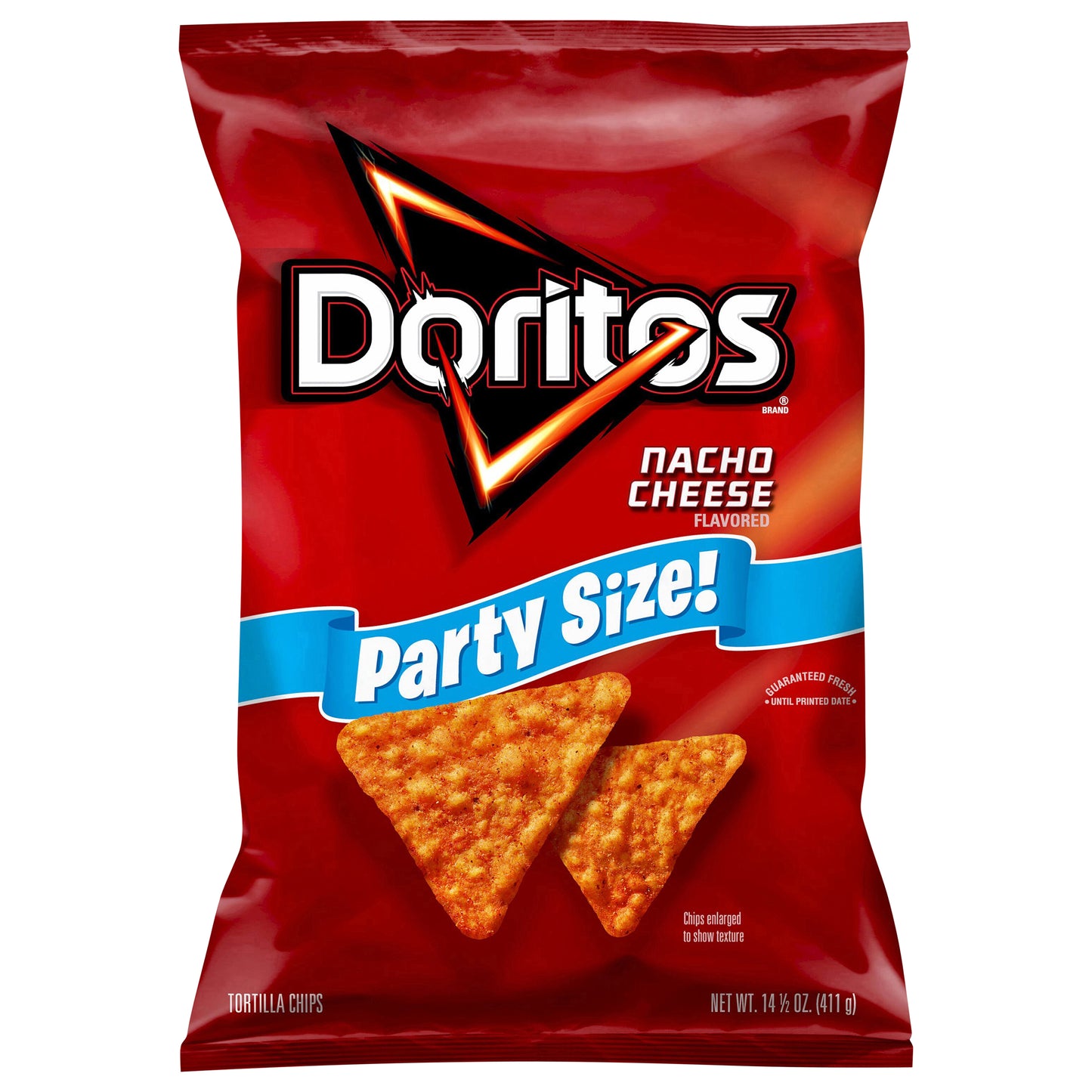Doritos Tortilla Chips Nacho Cheese Flavored 14 1/2 Oz