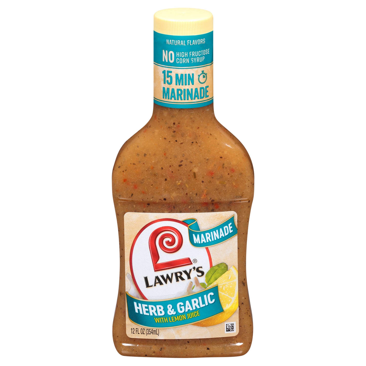 Lawry's Marinade Herb & Garlic with Lemon, 12 fl oz